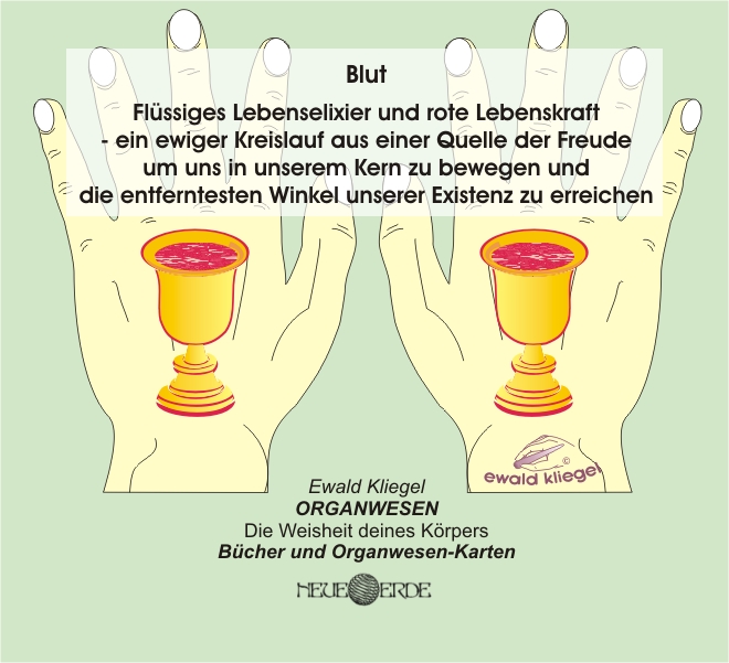 ORGANWESEN und ORGANflüstern - Blut - Ewald Kliegel (c)